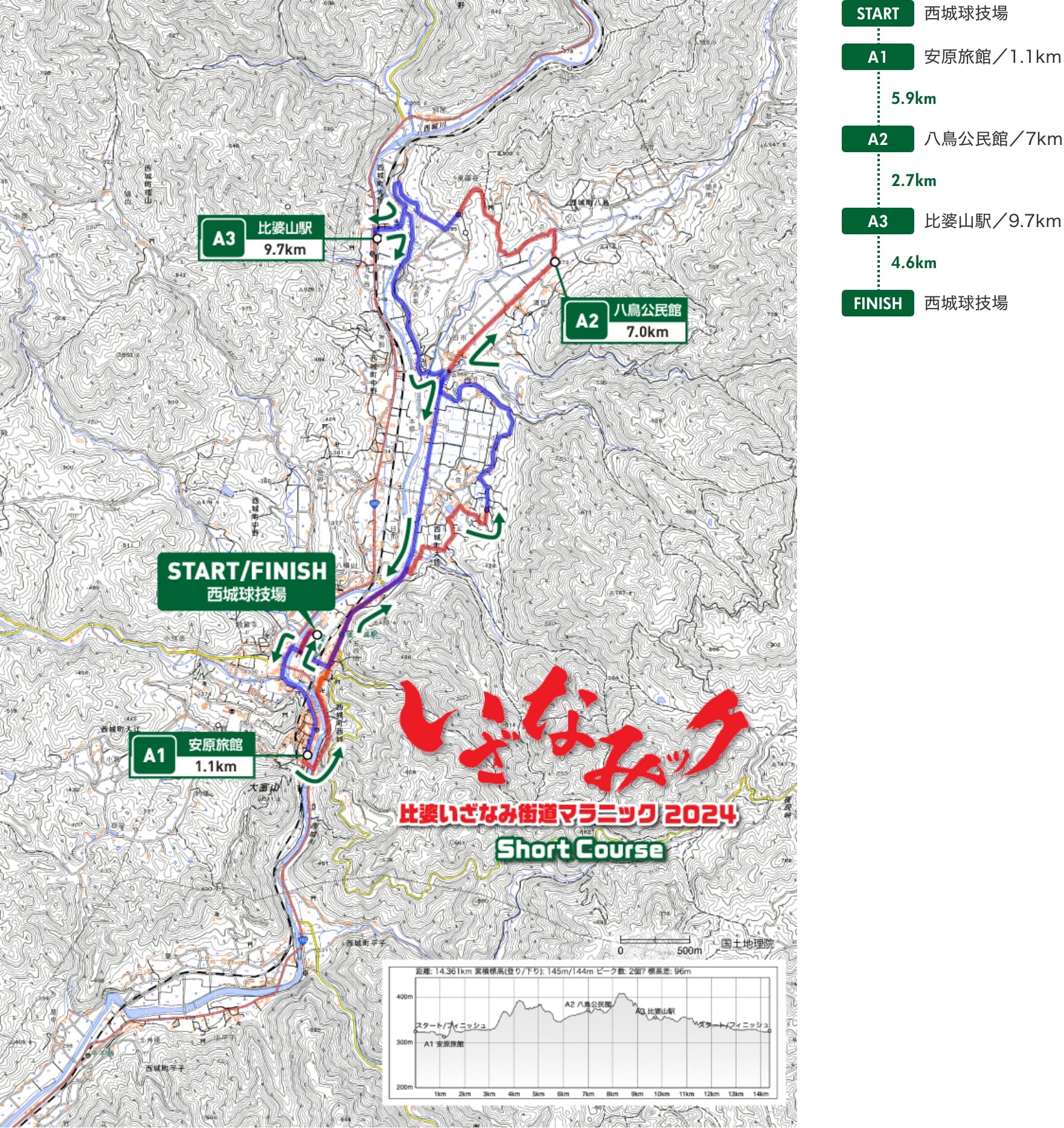 コース紹介｜いざなみック2024 ～比婆いざなみ街道マラニック～